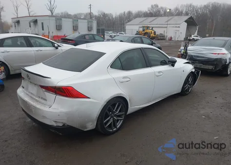 2019 Lexus Is 350 z USA, uszkodzony, nr VIN JTHCZ1D24K5016923